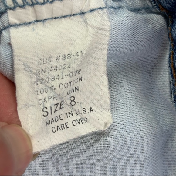 Vintage 80s jeans the London Jean 8 26 tapered high waist Moda INTL 80s 90s USA - Picture 9 of 12